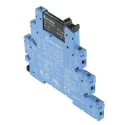 Finder 38 Series Electromechanical Interface Relay, DIN Rail Mount, 24V DC Coil, SPST, 6A Switching 38.81.7.024.9024