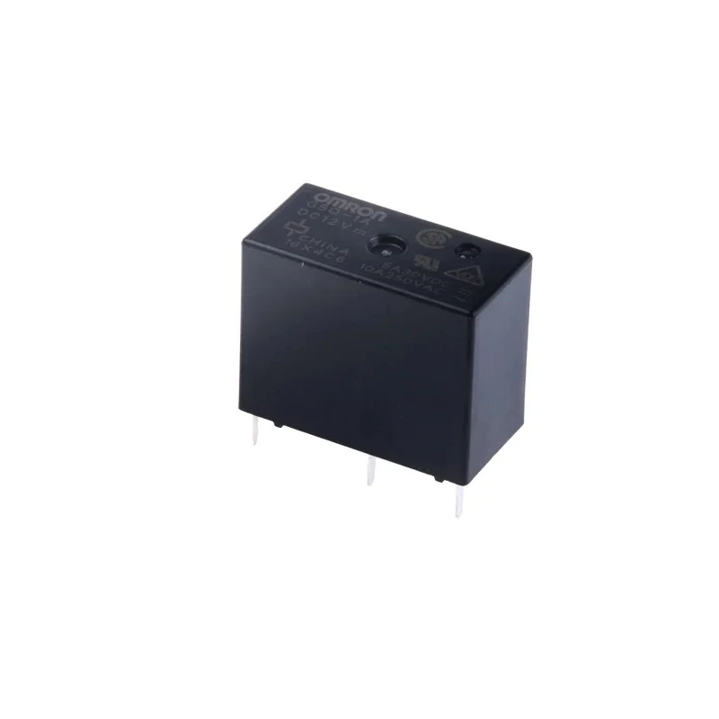 Omron Power Relay PCB Mount SPST Silver Alloy Contact 12V DC Coil, 10A Switching Current G5Q-1A DC12 (TY)