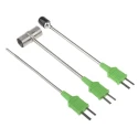 RS PRO Type K Thermocouple Probe Wired Thermometer & Probe Kit 1 Input 1372 °C Max ±0.2 °C Accuracy MM2000