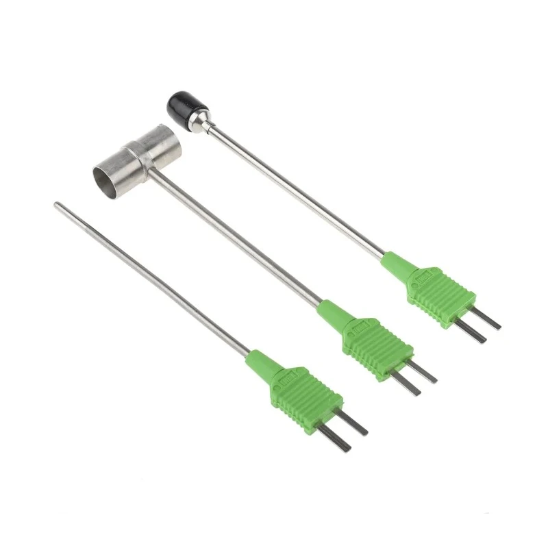 RS PRO Type K Thermocouple Probe Wired Thermometer & Probe Kit 1 Input 1372 °C Max ±0.2 °C Accuracy MM2000
