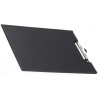 Durable A4 Black Polyvinyl Chloride Clipboard with Internal Pocket 325x235mm 2357-01