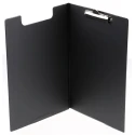 Durable A4 Black Polyvinyl Chloride Clipboard with Internal Pocket 325x235mm 2357-01
