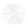 ebm-papst Plastic Coated Steel Finger Guard for 143 mm Fans, 162 mm Hole Spacing, 4 mm Depth 04013-2-4039