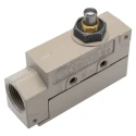 Omron ZE Series Plunger Limit Switch, SPDT Contact Configuration, IP65, Rugged Die Cast Case Housing, 480V AC, 15A 