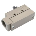 Omron ZE Series Plunger Limit Switch, SPDT Contact Configuration, IP65, Rugged Die Cast Case Housing, 480V AC, 15A 