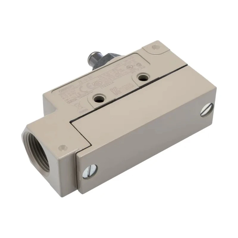 Omron ZE Series Plunger Limit Switch, SPDT Contact Configuration, IP65, Rugged Die Cast Case Housing, 480V AC, 15A 
