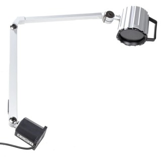RS PRO Halogen Machine Light 55 W 240V AC Articulated Arm IP65 830mm Reach 830mm Arm Length IP65