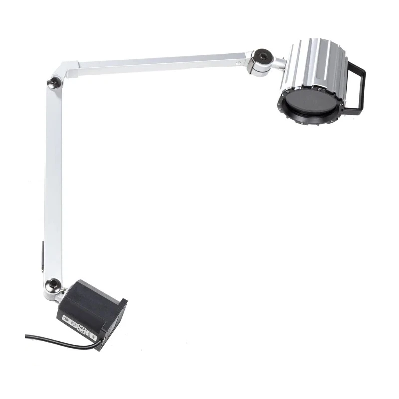 RS PRO Halogen Machine Light 55 W 240V AC Articulated Arm IP65 830mm Reach 830mm Arm Length IP65