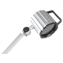 RS PRO Halogen Machine Light 55 W 240V AC Articulated Arm IP65 830mm Reach 830mm Arm Length IP65