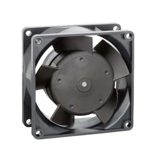 ebm-papst 8300 Series High Performance Ball Bearing Axial Fan, 48V DC, 3W, 75mA Max, IP20, 80x80x32 mm, 54 m³/h, 3300 RPM 
