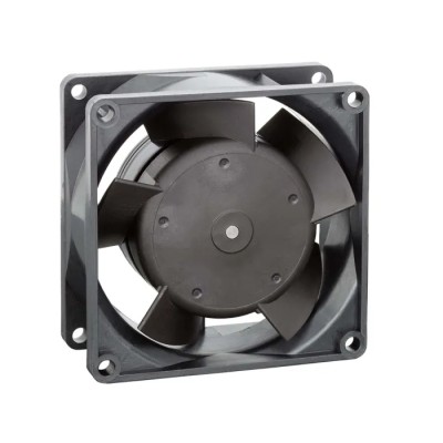 ebm-papst 8300 Series High Performance Ball Bearing Axial Fan, 48V DC, 3W, 75mA Max, IP20, 80x80x32 mm, 54 m³/h, 3300 RPM 