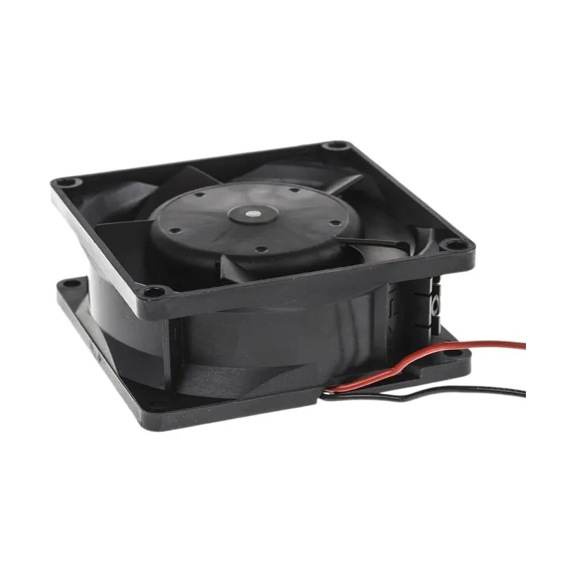ebm-papst 8300 Series High Performance Ball Bearing Axial Fan, 48V DC, 3W, 75mA Max, IP20, 80x80x32 mm, 54 m³/h, 3300 RPM 