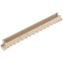 HARTING DIN 41612 Connector 64 Way 2.54 mm Pitch, Type Through Hole, Type C/2, Solder Class C2, 2 Row Male 09721646903