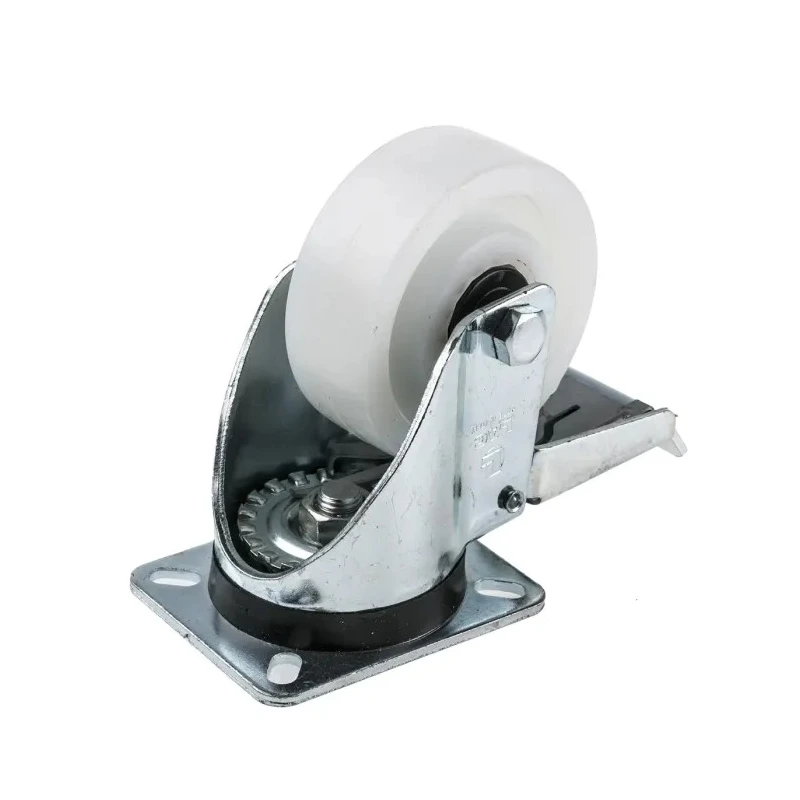 LAG Heavy Duty Swivel Castor with Polyamide Wheel, 450 kg Load Capacity, 100 mm Diameter, Ball Bearing Hub, Model 17855 FR