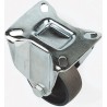 LAG Fixed Castor, 850 kg Load Capacity, 150 mm Cast Iron Wheel, Galvanised Steel Frame 1092