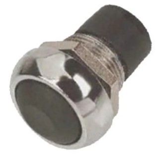 APEM IP Series Illuminated Miniature Push Button Switch, Latching, Panel Mount, 13.6 mm Cutout, SPST, IP67 IPR1SAD2101