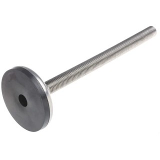 Nu-Tech Engineering M16 75 mm Diameter Adjustable Foot Stainless Steel 750 kg Static Load Capacity 3.5° Tilt Angle A105/019