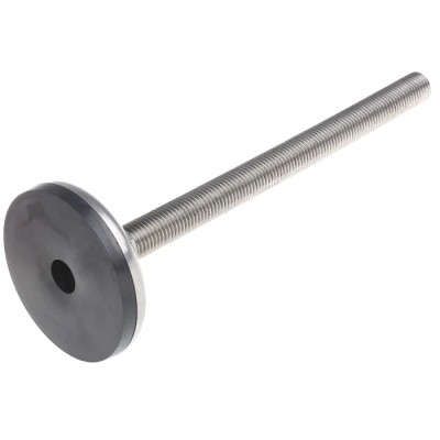 Nu-Tech Engineering M16 75 mm Diameter Adjustable Foot Stainless Steel 750 kg Static Load Capacity 3.5° Tilt Angle A105/019