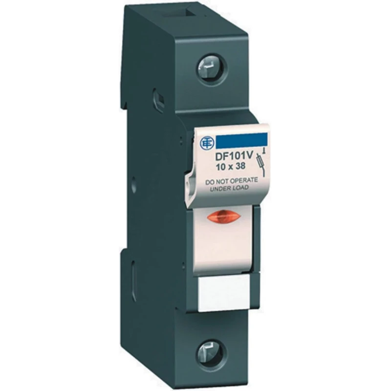 Schneider Electric 50A Rail Mount Fuse Holder, 1P, 690V AC DF141V