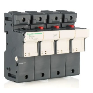 Schneider Electric 125A Rail Mount Fuse Holder 3P 690V ac DF223NC