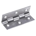 RS PRO Steel Butt Hinge with Fixed Pin Screw Fixing 75 mm x 49 mm x 1.4 mm 436-5058