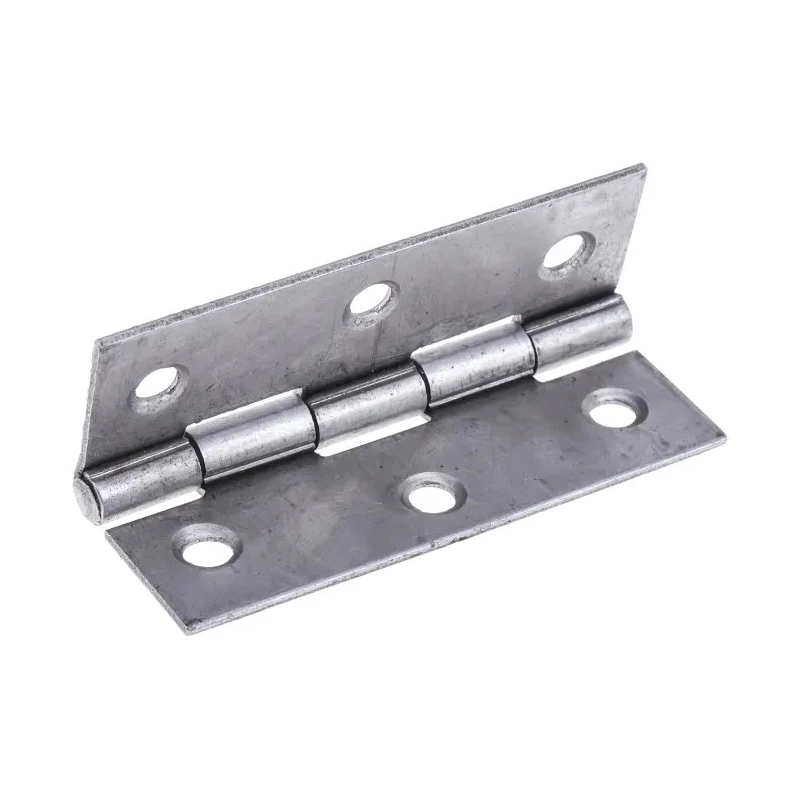 RS PRO Steel Butt Hinge with Fixed Pin Screw Fixing 75 mm x 49 mm x 1.4 mm 436-5058