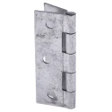 RS PRO Steel Butt Hinge with Fixed Pin Screw Fixing 75 mm x 49 mm x 1.4 mm 436-5058
