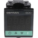 Gefran 600 Front Panel PID Temperature Controller 2 Output Relay 240V ac On-Off F000052/ 600-R-R-0-0-1