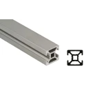 Bosch Rexroth Silver Aluminium Strut Profile 30 x 30 mm 8 mm Groove 2 m Length Series MGE 13.2 3842992399/2000