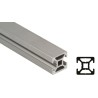 Bosch Rexroth Silver Aluminium Strut Profile 30 x 30 mm 8 mm Groove 2 m Length Series MGE 13.2 3842992399/2000