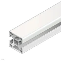 Bosch Rexroth Silver Aluminium Strut Profile 30 x 30 mm 8 mm Groove 2 m Length Series MGE 13.2 3842992399/2000