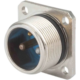 Jaeger 536 Series Thermocouple Connector for Use with Type K Thermocouple, RoHS Standard 536 162 006