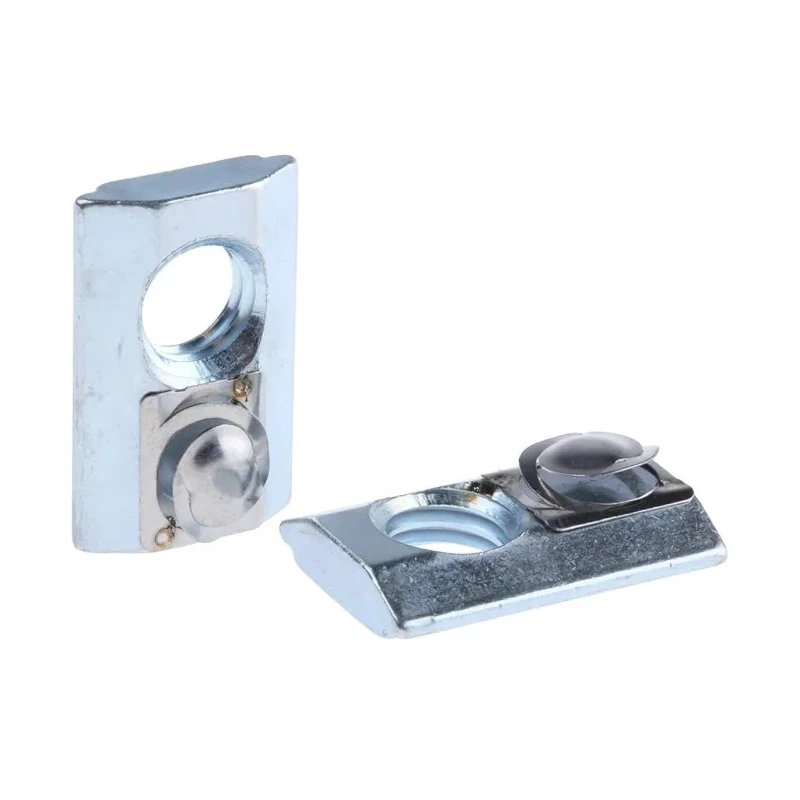 Rose+Krieger M8 Slot Stone Connecting Component Strut Profile 40 mm 6m Length Steel 4016213