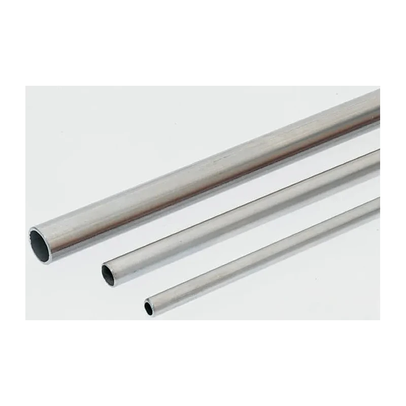 RS PRO Stainless Steel Pipe 8 mm Diameter 0.6 mm Wall Thickness 2 m Length 316L Grade 437-3699