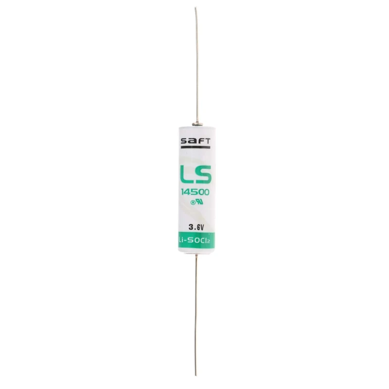 Saft LS 14500 Lithium Thionyl Chloride AA Battery 3.6 V LS14500CNA