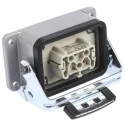 EPIC Heavy Duty Power Connector, 6 Way, 16A, 440V, PG16 Thread Size, H-BE Series 10003000+10191000