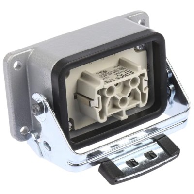 EPIC Heavy Duty Power Connector, 6 Way, 16A, 440V, PG16 Thread Size, H-BE Series 10003000+10191000