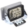 EPIC Heavy Duty Power Connector, 6 Way, 16A, 440V, PG16 Thread Size, H-BE Series 10003000+10191000