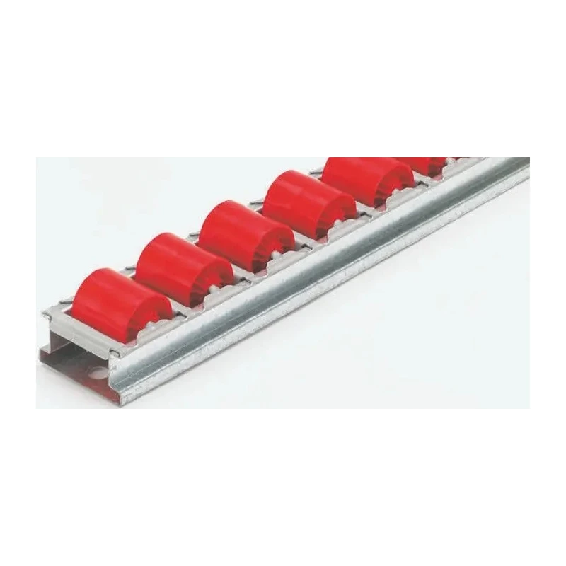 Interroll Conveyor Roller, Zinc-Plated Steel Channel, 25 mm Diameter, 26 mm Width, 2000 mm Length FLOWAY2000
