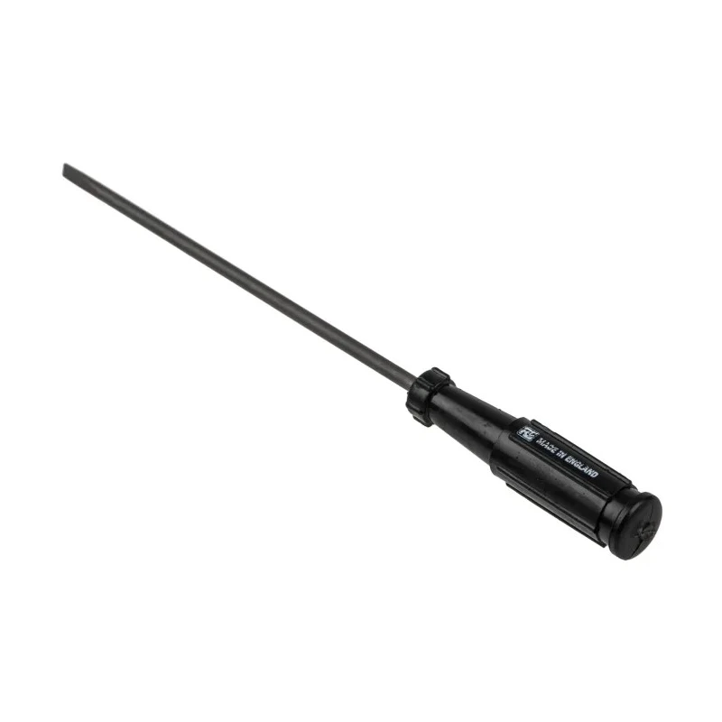 RS PRO Standard Slotted Screwdriver, 100 mm Blade, 155 mm Overall, Insulated Ergonomic Handle 438-4324