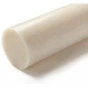 RS PRO Natural Nylon Rod 500 mm Length 150 mm Diameter Cast Nylon 85 MPa Tensile Strength 438-3719