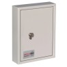 Securikey Heavy Duty Grey Steel Wall-Mount Key Cabinet 30 Hook Capacity KV030