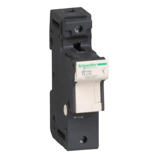 Schneider Electric 50A 690V AC Rail Mount Fuse Holder, 1 Pole, TeSys DF Series DF141