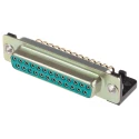 RS PRO 25 Way Right Angle Through Hole D-Sub Connector Female 5A 750V 482-913