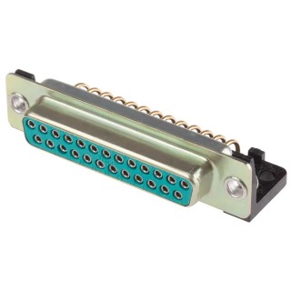 RS PRO 25 Way Right Angle Through Hole D-Sub Connector Female 5A 750V 482-913