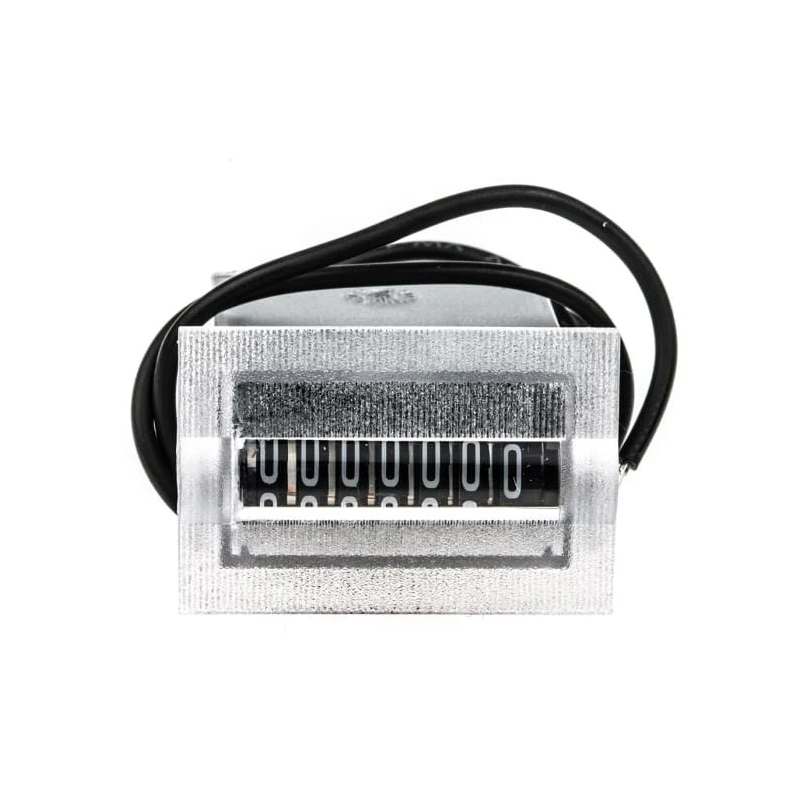 Kubler 7 Digit Analogue Counter K 47.20 Model 1.710.200.013, No Reset, CE Certified, 24VDC, Digit Height 4mm