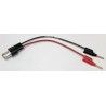 Fluke BNC Test Lead, 500V AC Voltage, 140 mm Lead Length, Red Black 3221