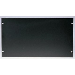 RS PRO Grey Aluminium 9 U 84 HP Front Server Rack Cabinet Blanking Panel 483 mm Length 132.5 mm Width 439-3277
