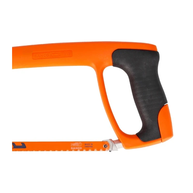 Bahco Hand Saw, Hacksaw, 300 mm Blade Length, 12 mm Blade Width, 24 TPI Bi-Metal Blade 319