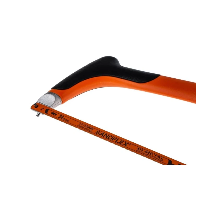 Bahco Hand Saw, Hacksaw, 300 mm Blade Length, 12 mm Blade Width, 24 TPI Bi-Metal Blade 319